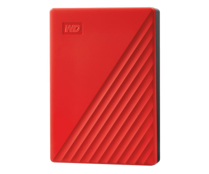 Dysk zewnętrzny WD My Passport 6TB USB 3.2 Gen. 1 Czerwony